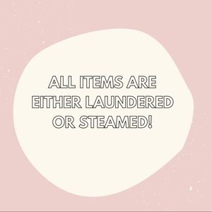 Everything that is listed is clean!